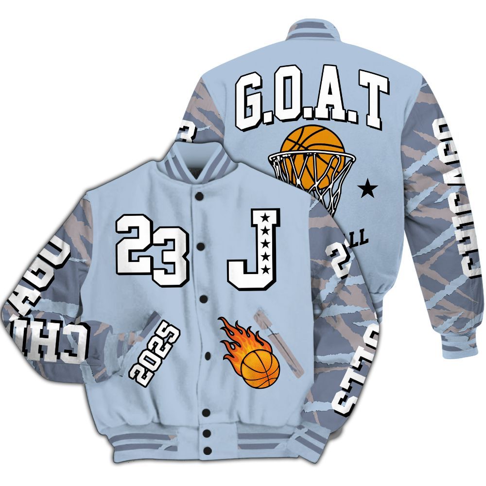 Varsity Jacket To Match Ja 2 Induction - Chicago 23 Basketball All Over Print