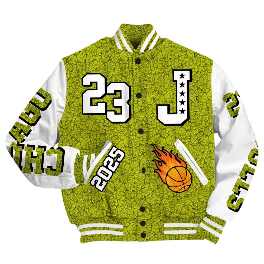 Varsity Jacket To Match Dunk Low QS Halloween Skull - Chicago 23 Basketball All Over Print