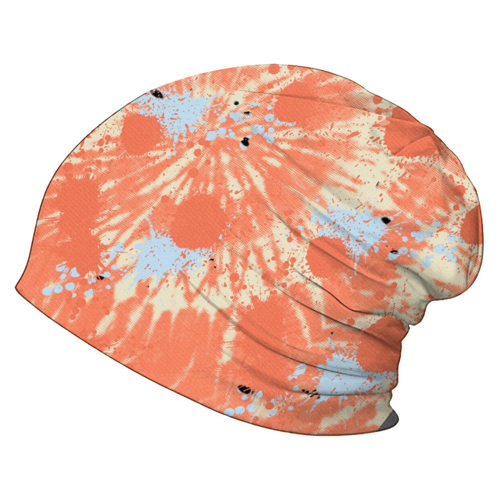 Beanie Hat To Match DJ Khaled Crimson Bliss 5s - Tie Dye Graphic