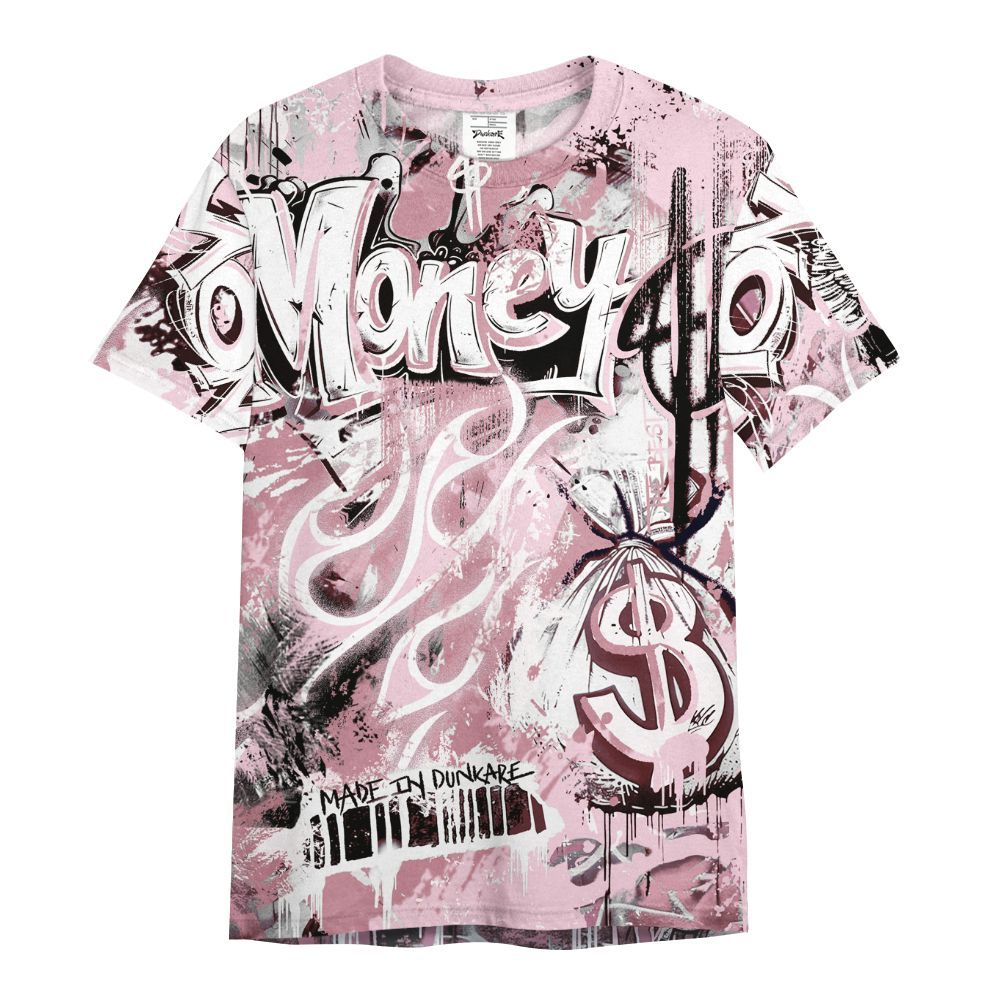 Shirt To Match Orchid 4s - The Best Money All Over Print