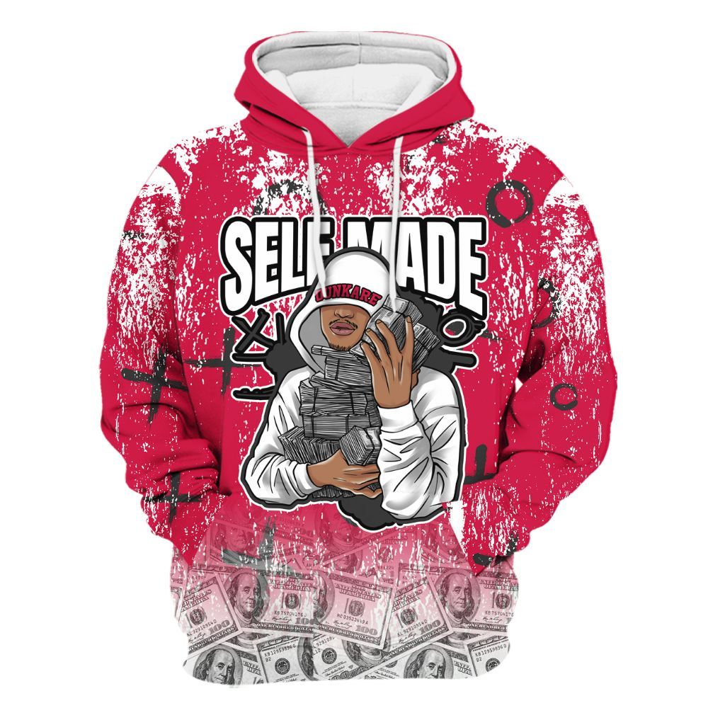 Hoodie To Match Black Toe 14s - Selfmade Unique Grunge All Over Print