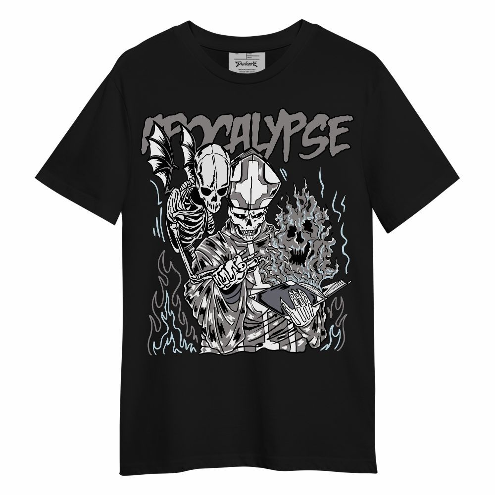 Shirt To Match Cool Grey 11s - Apocalypse Skeleton Unisex Shirt