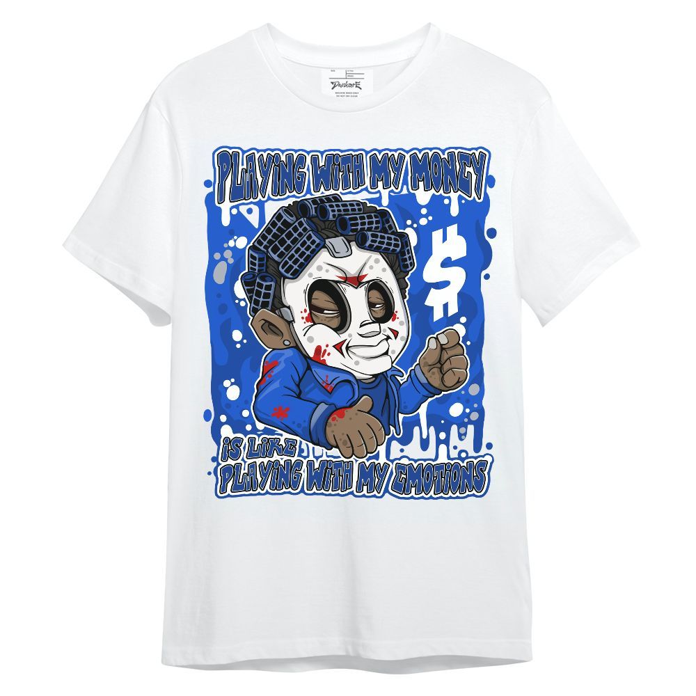 Shirt To Match Air Foamposite One Royal - Playing With My Money Graphic Unisex Shirt