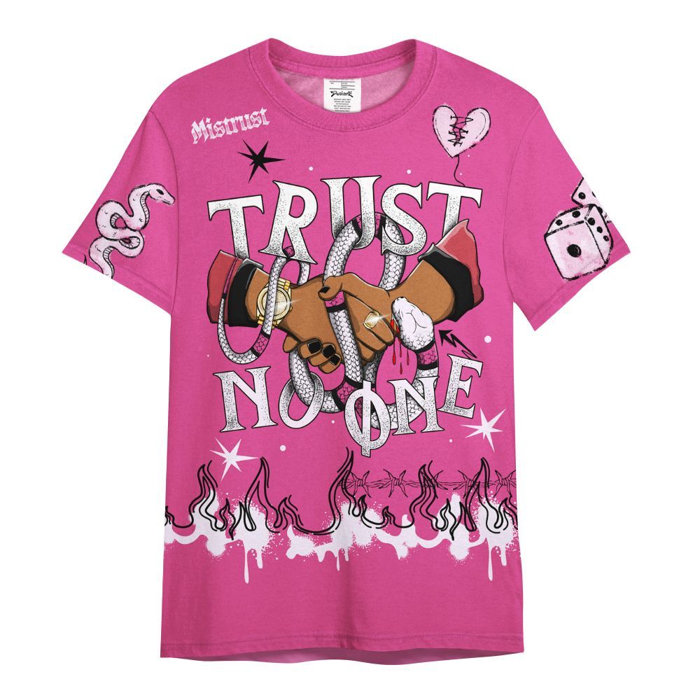 Shirt To Match KD 4 Aunt Pearl - Trust No One Snake-Bite Doodle Crayon All Over Print