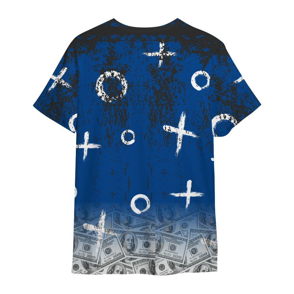 Shirt To Match Low 85 Royal 1s - Selfmade Unique Drip All Over Print