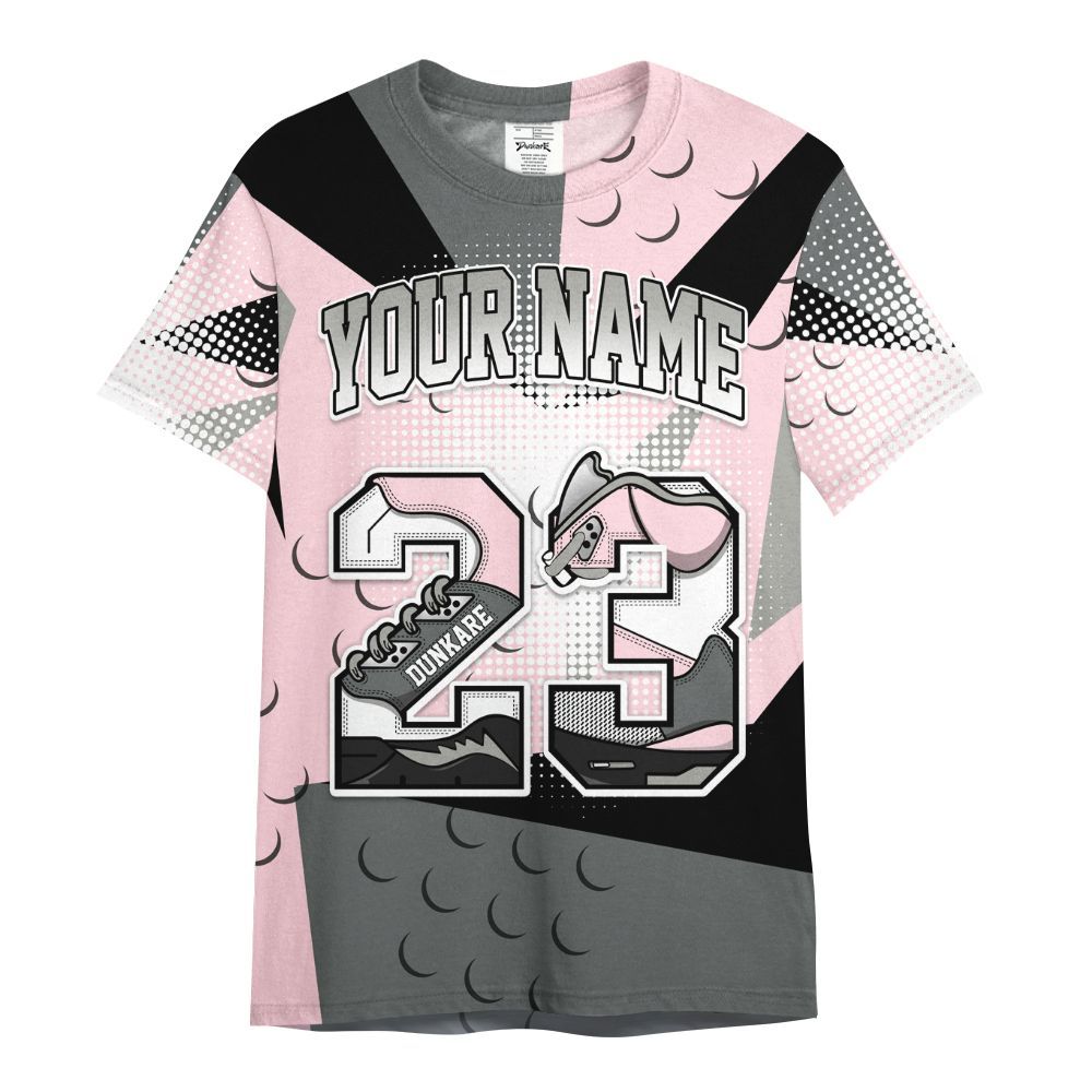 Shirt To Match Air Max 95 Pink Foam 2025 - Custom Name 23 5s All Over Print