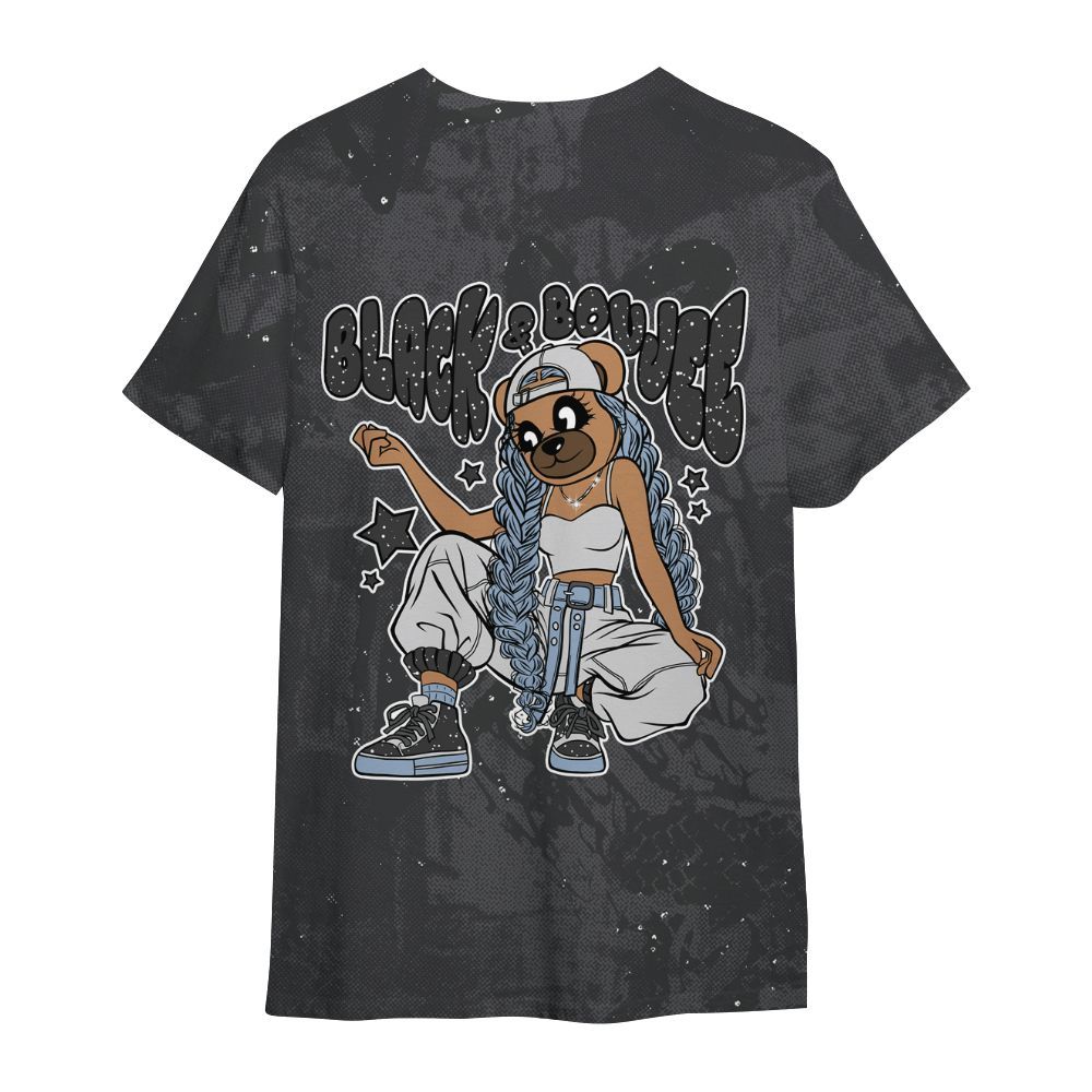 Shirt To Match Reverse Oreo 6s - Boujee Girls Bear Heart Grunge All Over Print