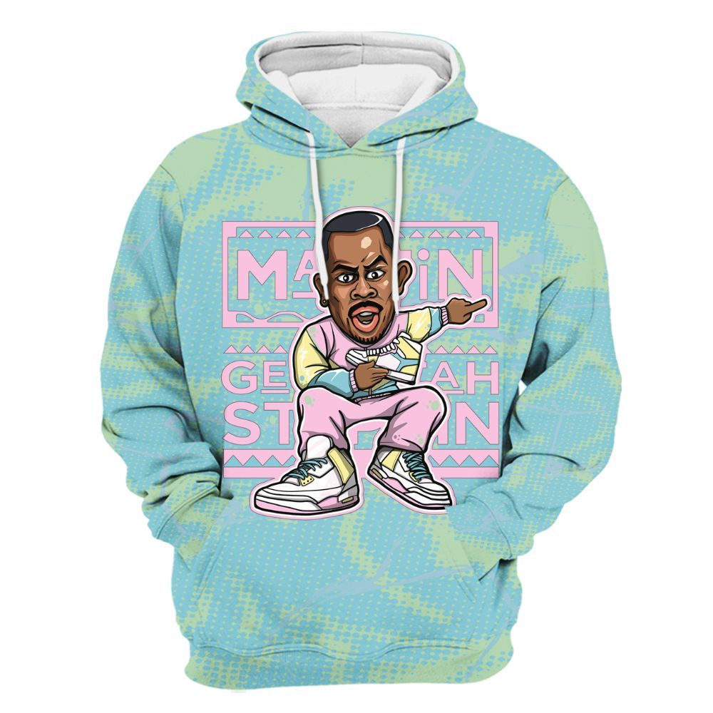 Hoodie To Match SB Dunk Low Visty - Get Tag Sneakers Steppin' Graphic Crack All Over Print