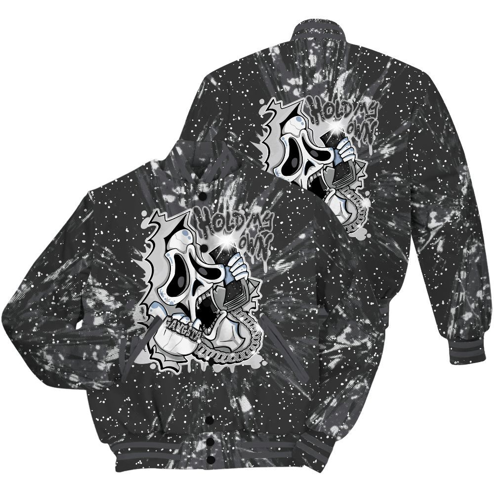 Varsity Jacket To Match Reverse Oreo 6s Shirt - Hold My Own Graphic Halloween All Over Print