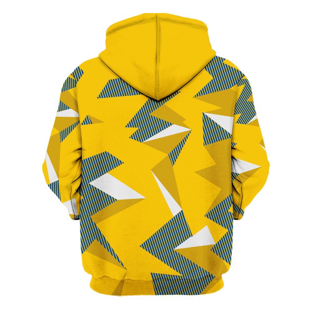 Hoodie To Match High Laney 1s - Geometric Camouflage Pattern All Over Print