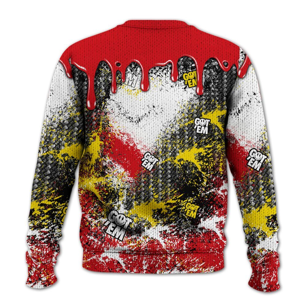 Sweater To Match Ferrari 14s - Dripping 23 Drip Graphic