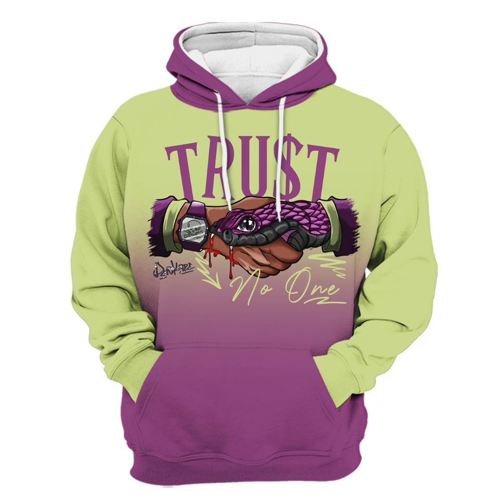 Hoodie To Match Ja 2 Staregazer - Snake Trust No One Drip All Over Print