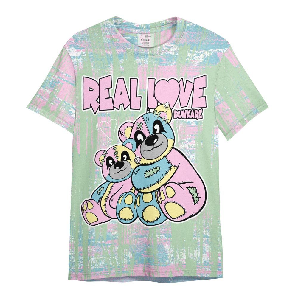 Shirt To Match SB Dunk Low Visty - Sincere Fondness Bear Glitch Art Shirt Unisex