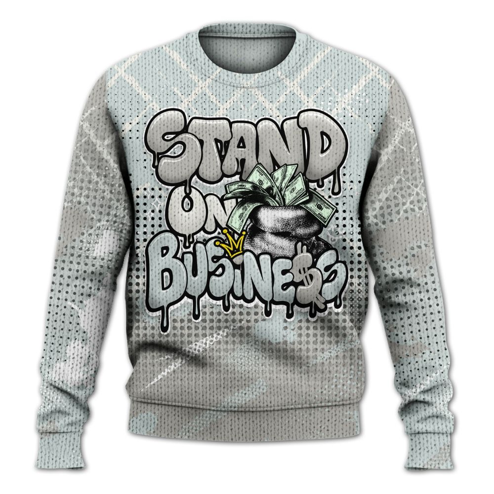 Sweater To Match Book Moss Point 1s - Halftone Stand Business Drip Graphic