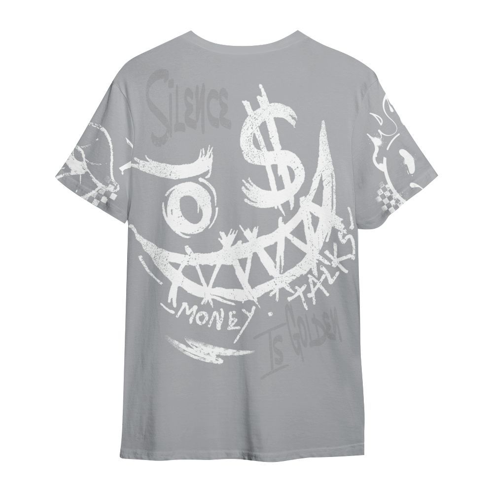 Shirt To Match Low OG Wolf Grey 1s - Mouth Burning Street Style All Over Print