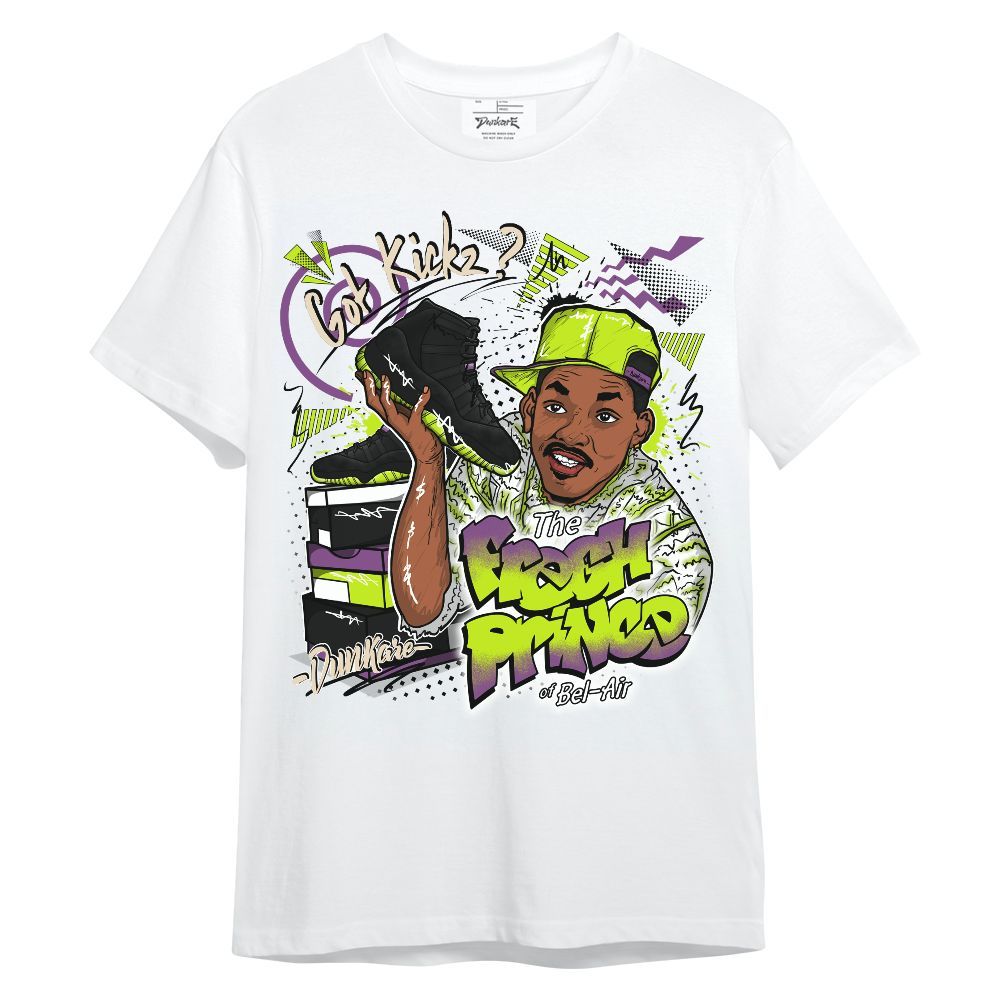 Shirt To Match GS Black Barely Volt 11s - Fresh Sneaker 90s Graphic