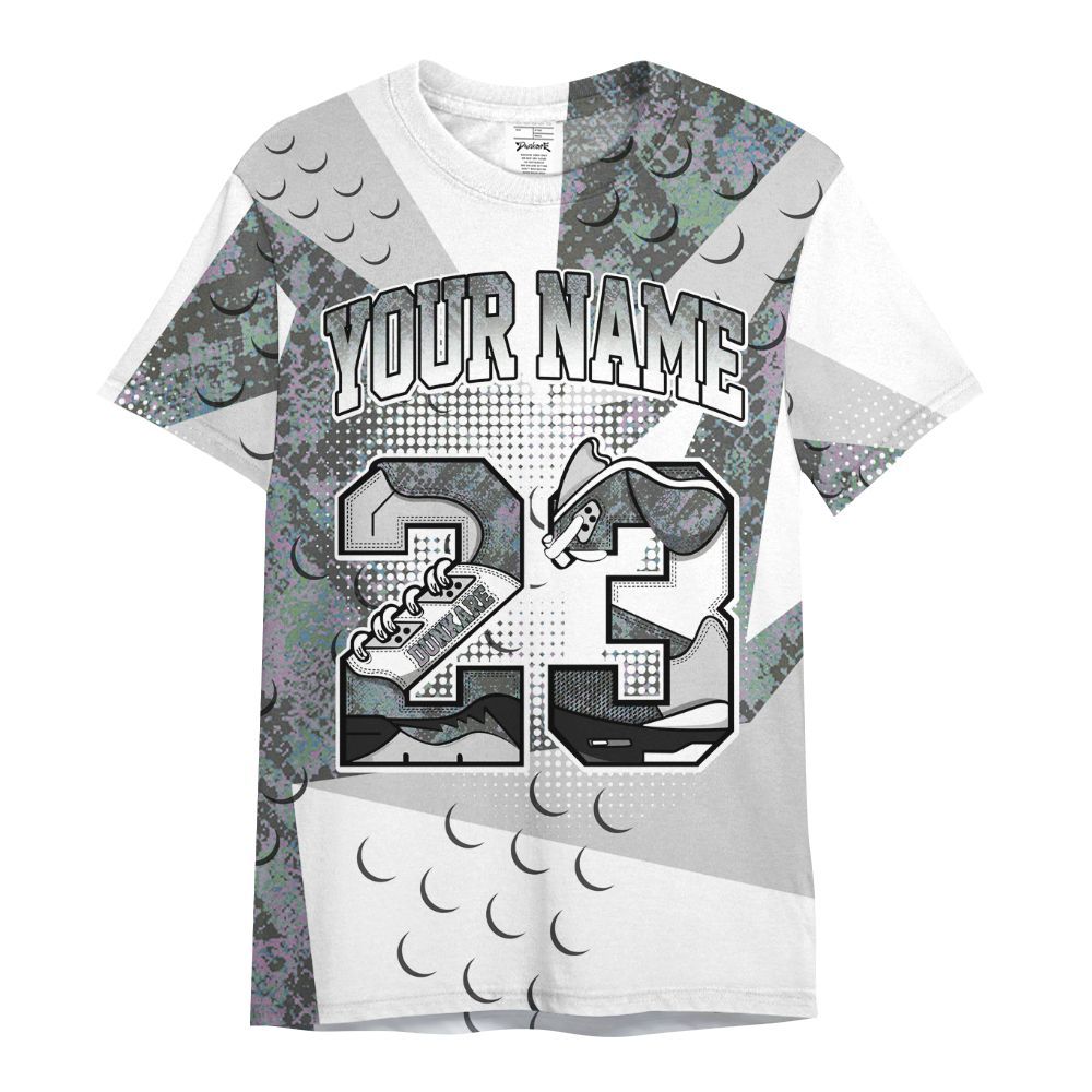 Shirt To Match Low CNY Year Of The Snake 11s - Poly Custom Name Number 23 5s All Over Print