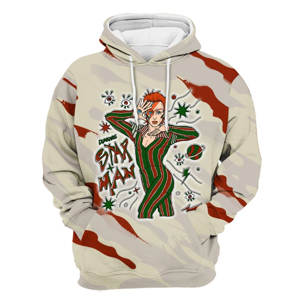 Hoodie To Match El Grito 5s - Starmans Graphics Colored All Over Print