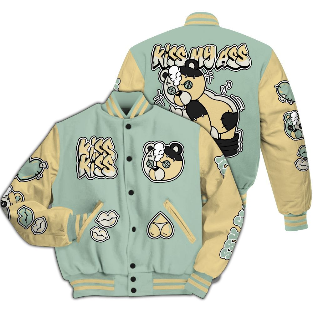 Varsity Jacket To Match Joins Year Of The Snake 5s - Kiss My Hugz All Over Print