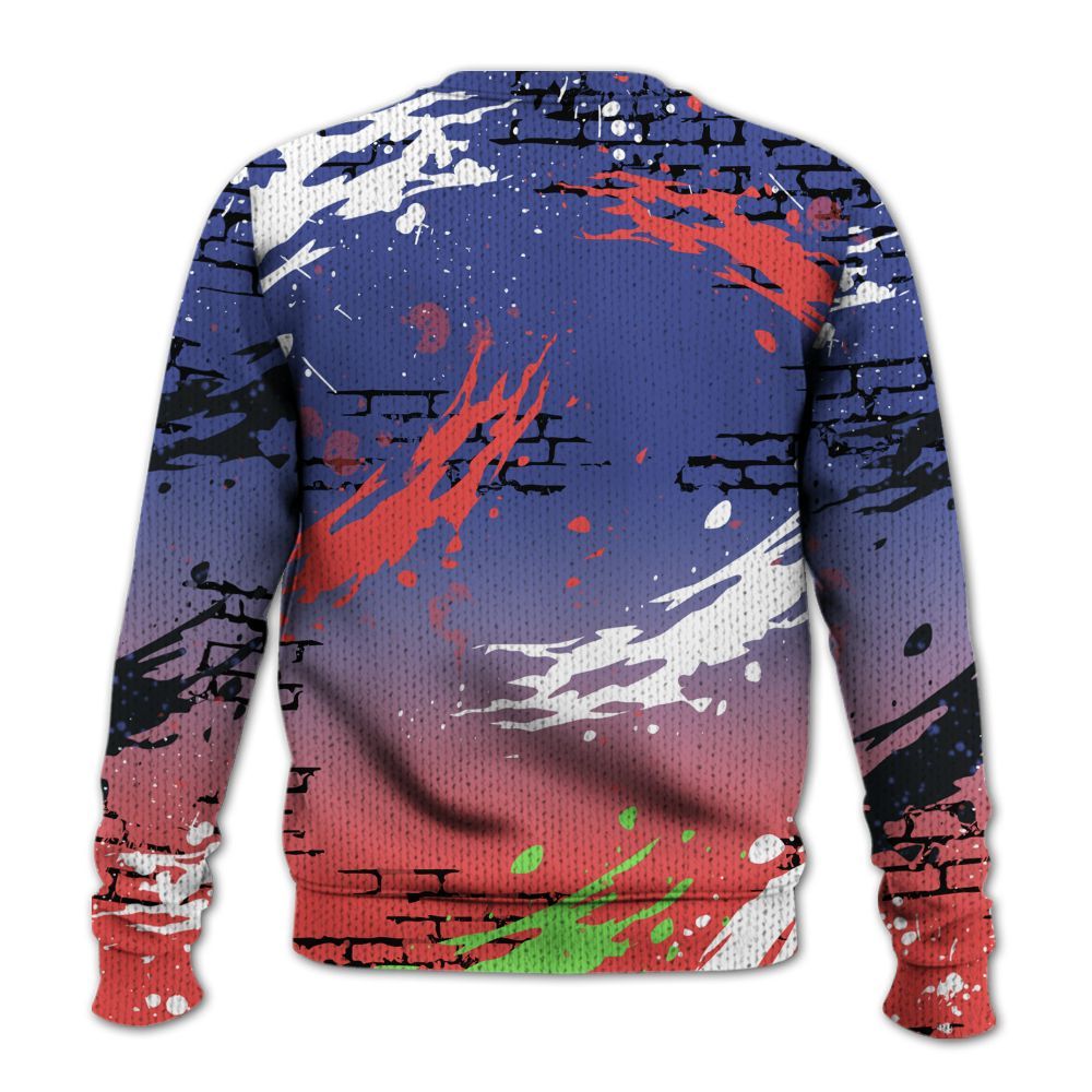 Knitted Sweater To Match KD 4 Nerf - Values Of Loyalty Drip