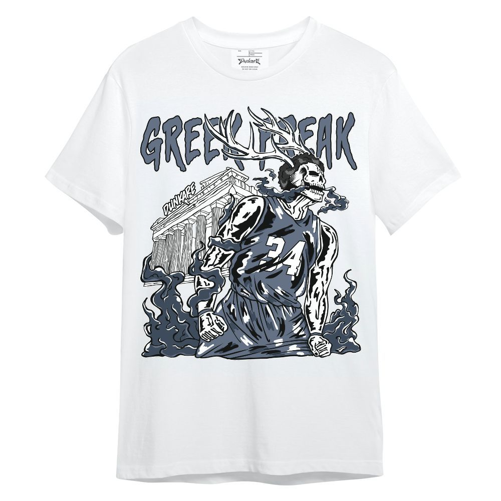 Shirt To Match Low Diffused Blue 11s - Greek Freaks Skeleton Shirt Unisex Outfit Unisex Shirt
