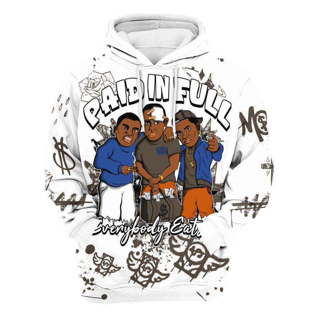 Hoodie To Match Palermo GS League - Everybody Paid In Full Crayon All Over Print