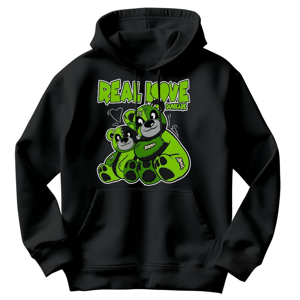 Sweatshirt To Match Electric Green 6s - Sincere Fondness Bear Graphic