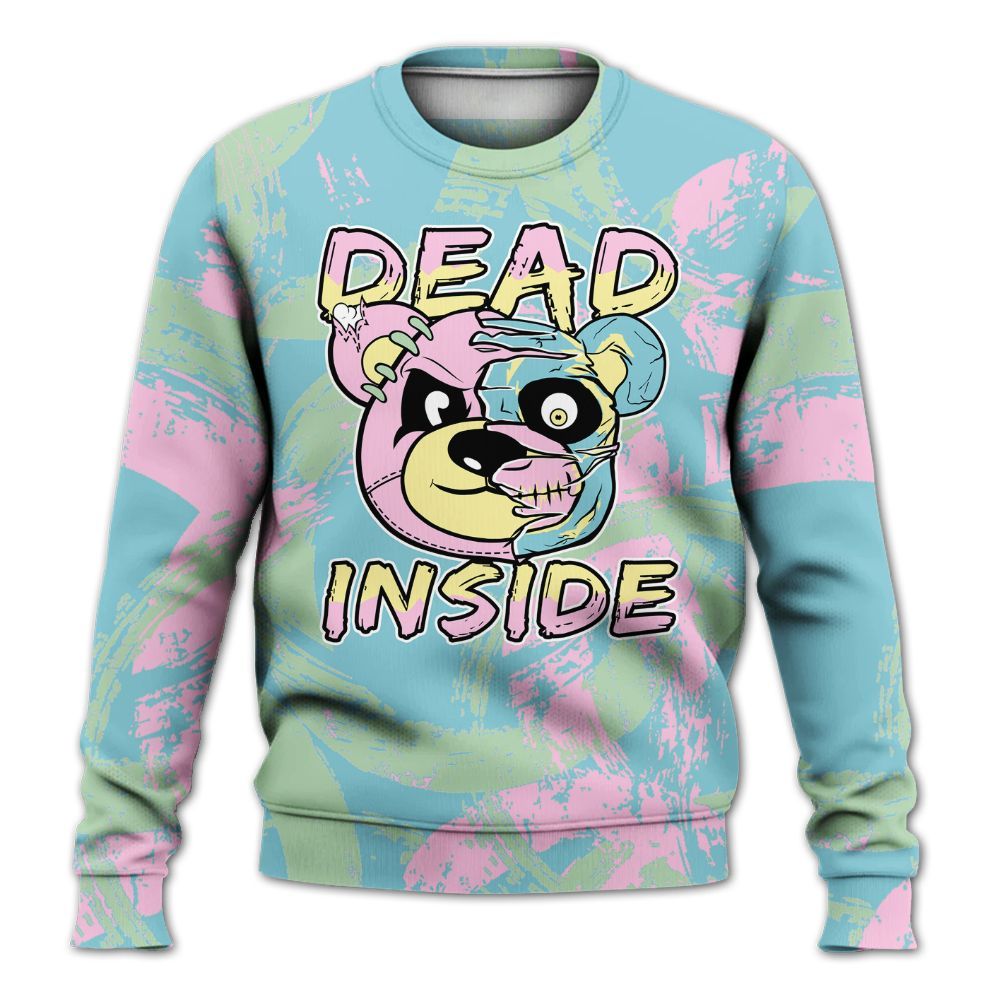 Sweatshirt To Match SB Dunk Low Visty - Lifeless Bear Circle Slpash All Over Print