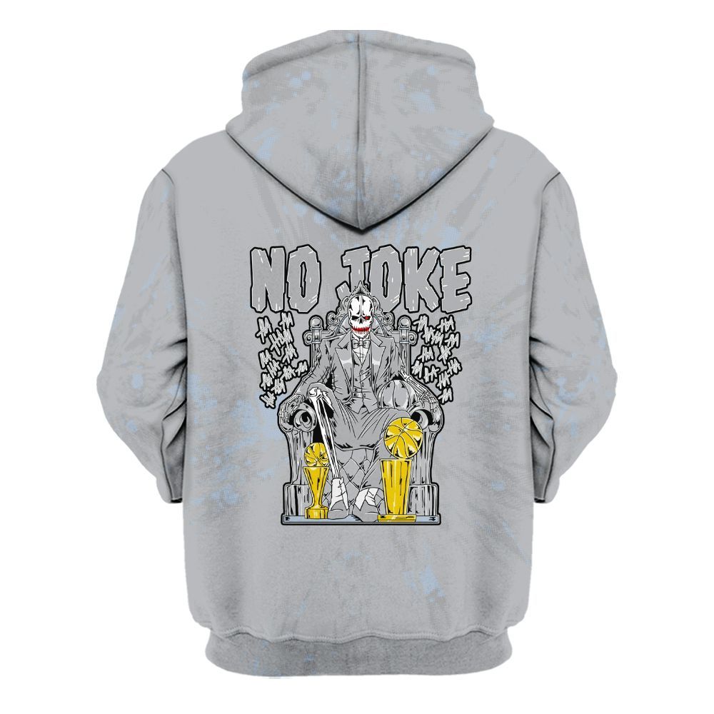 Hoodie To Match Low OG Wolf Grey 1s - Ain't Joke Skeleton Luxury All Over Print