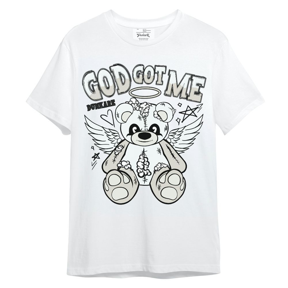 Shirt To Match Air Max 1 Jacquemus White - Gods Guides Me Bear Unisex Shirt