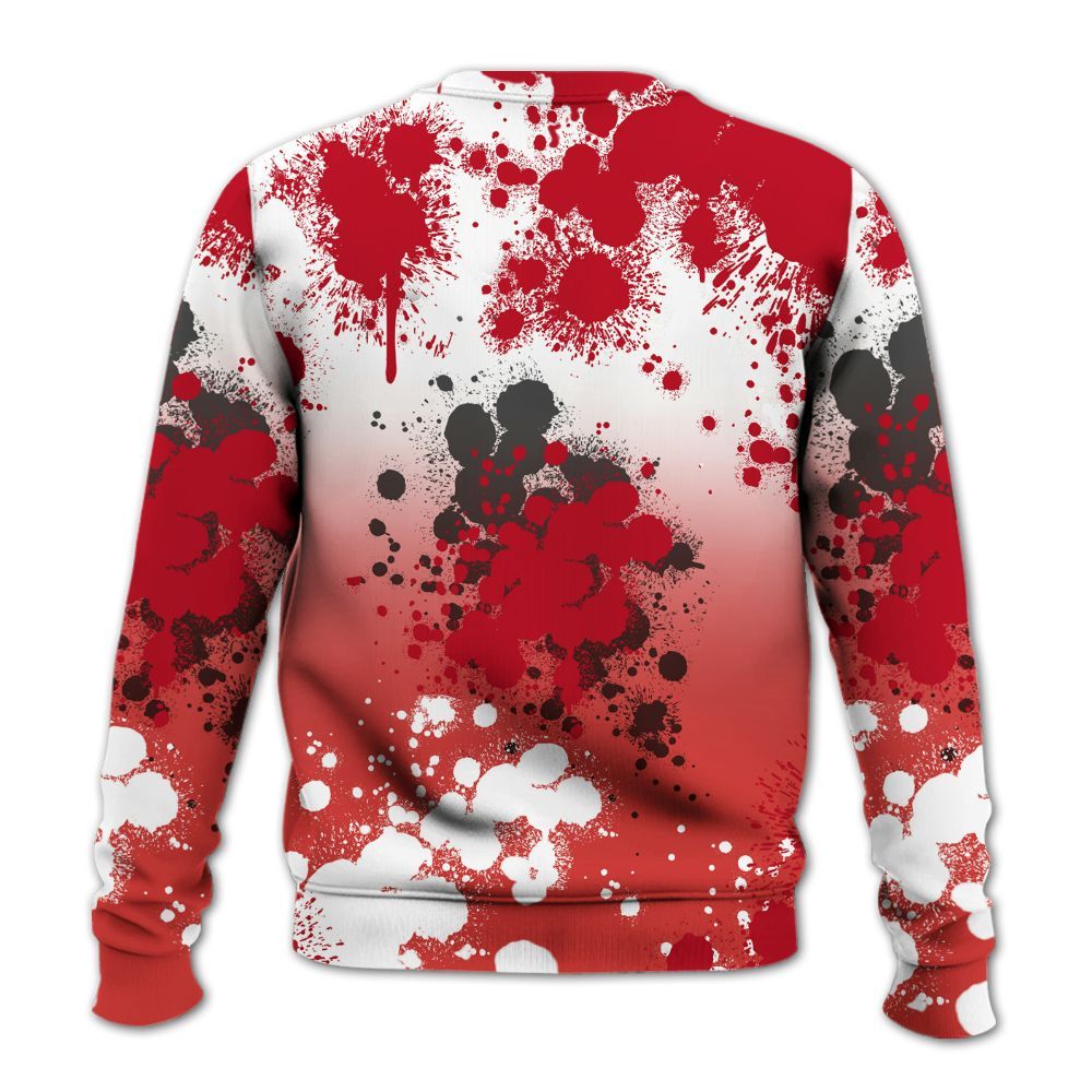 Sweatshirt To Match Scoot Zeros ODD City - God Blessed Ink Drip All Over Print