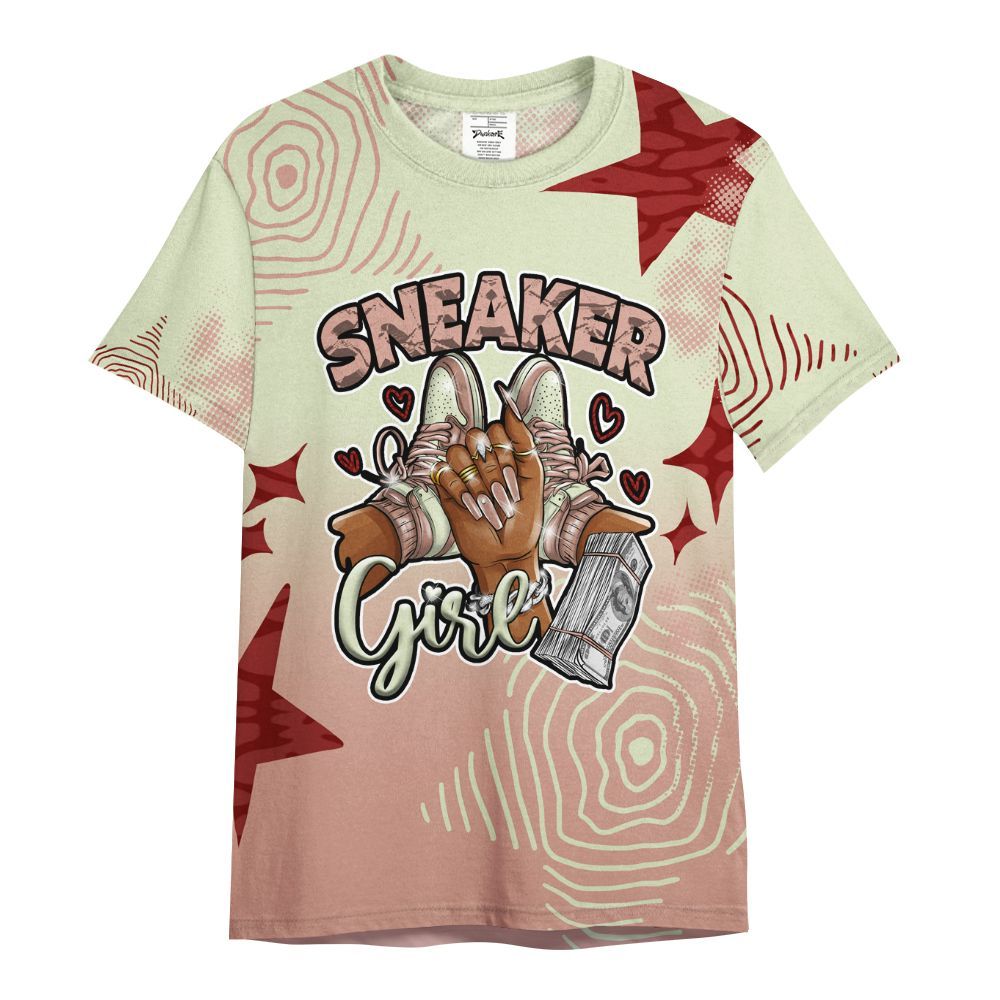 Shirt To Match Valentines Day 3s - Sneakerz Girlz Unique Starz All Over Print