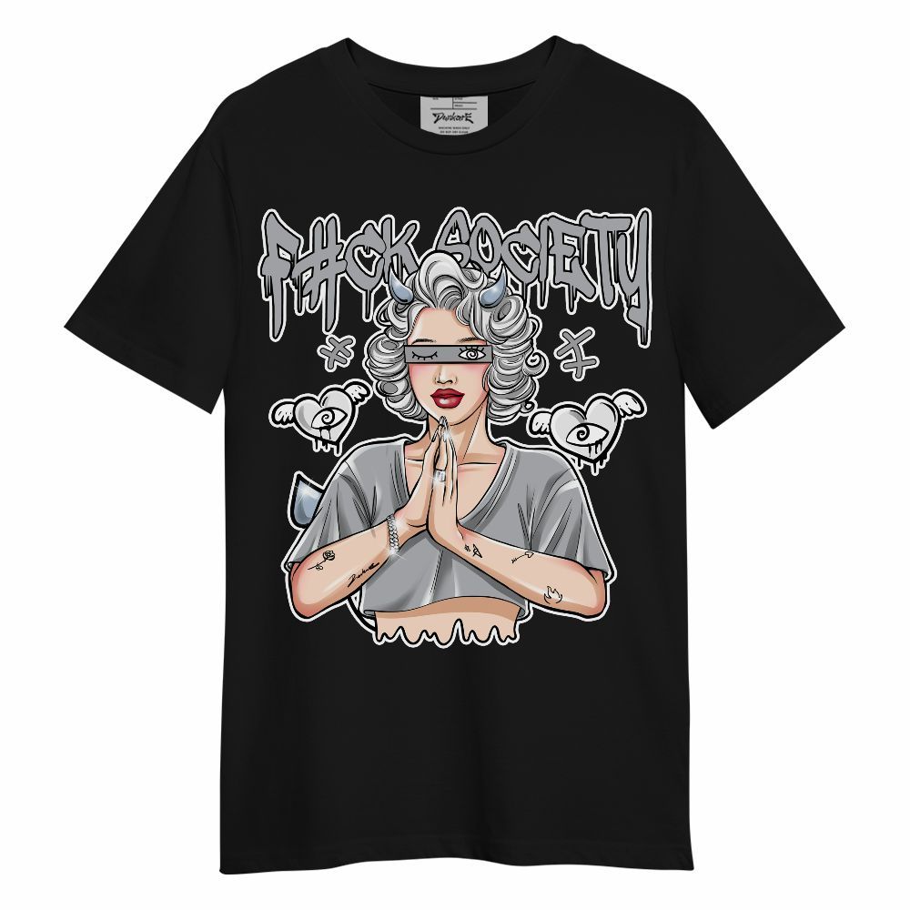 Shirt To Match Low OG Wolf Grey 1s - F#ck Xociety Unisex Shirt