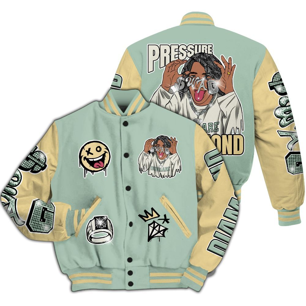 Varsity Jacket To Match Joins Year Of The Snake 5s - Pressures Makes Varsity Jacket To Match All Over Print