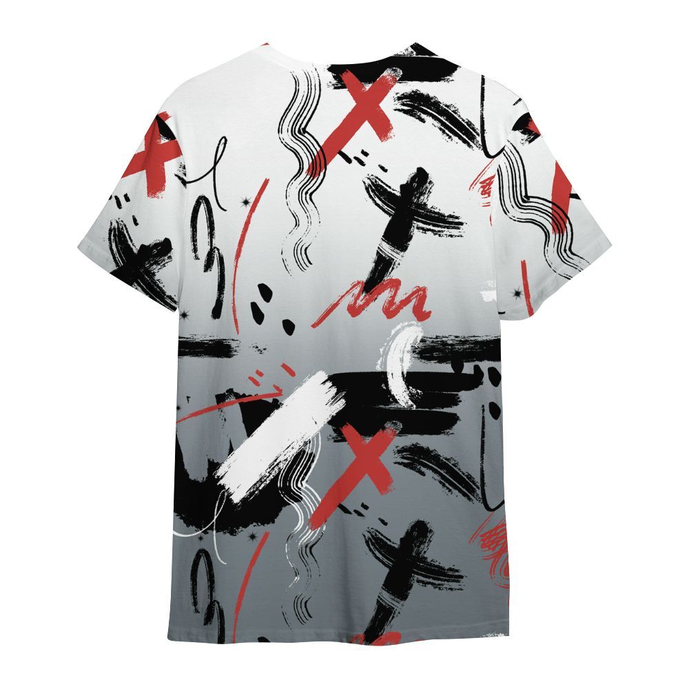 Shirt To Match Wolf Grey 13s - Money Hustle Grind Pray All Over Print