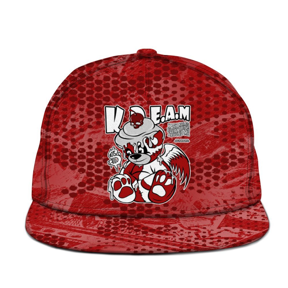 Snapback To Match Red Taxi 12s - Loot Bear Graphic