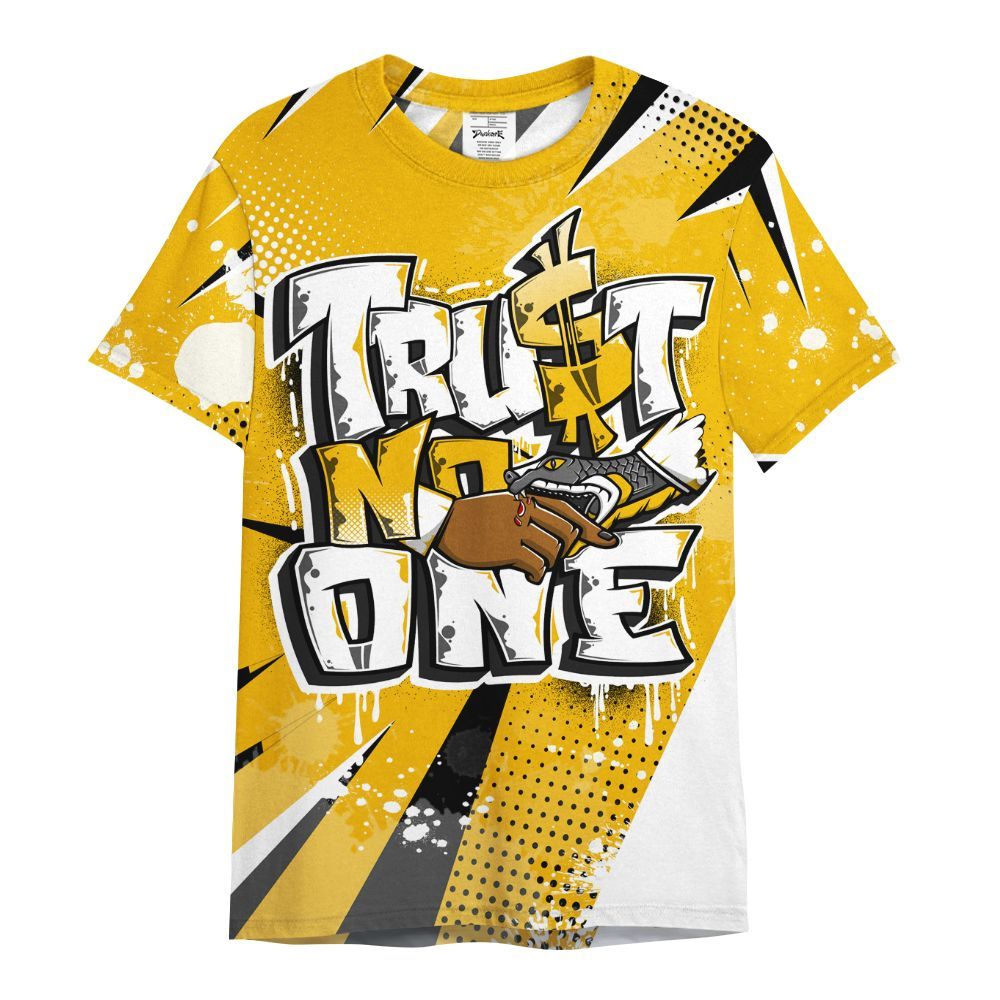 Shirt To Match Del Sol 13s - Poly Trust No One Dripping All Over Print