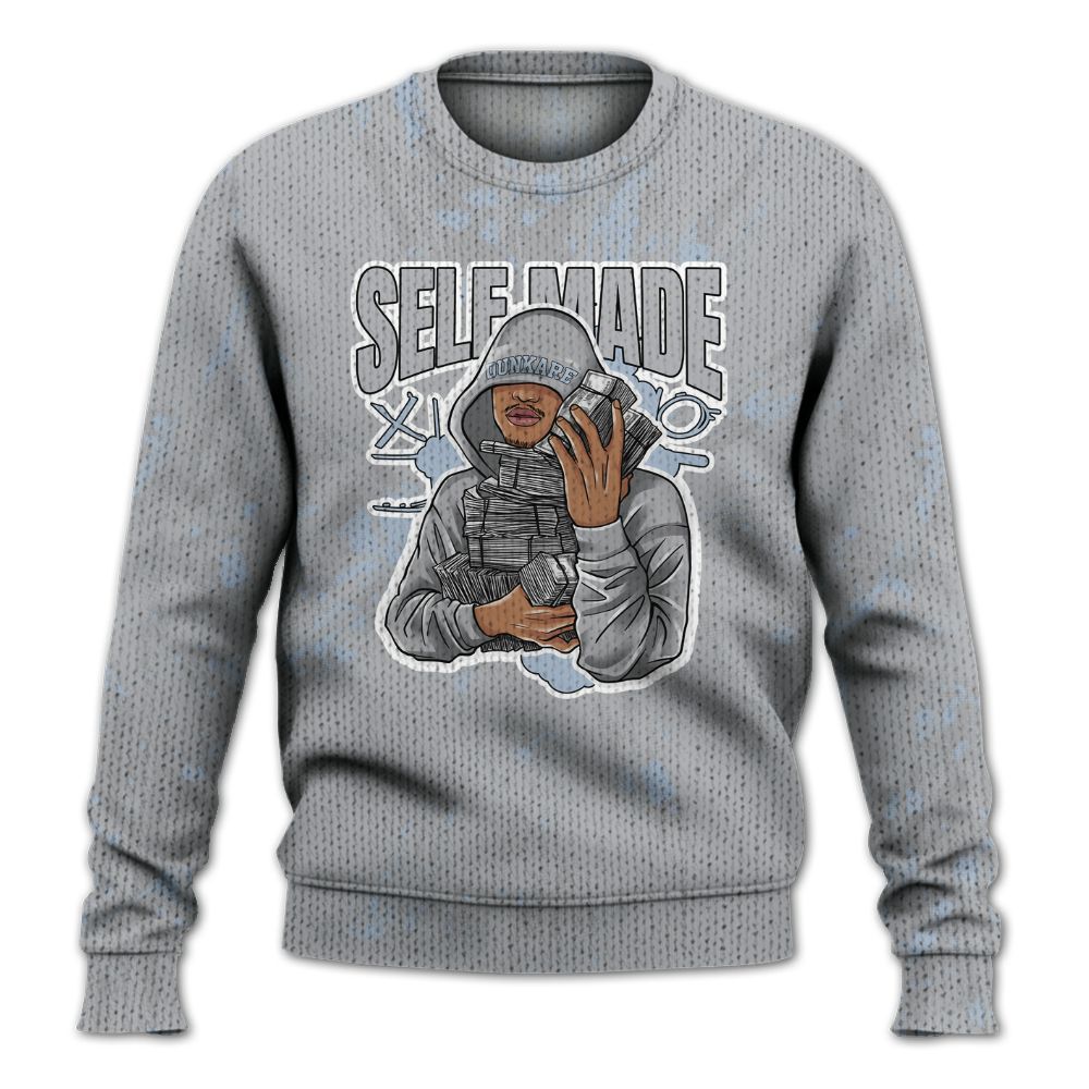 Knitted Sweater To Match Low OG Wolf Grey 1s - Selfmade Lux