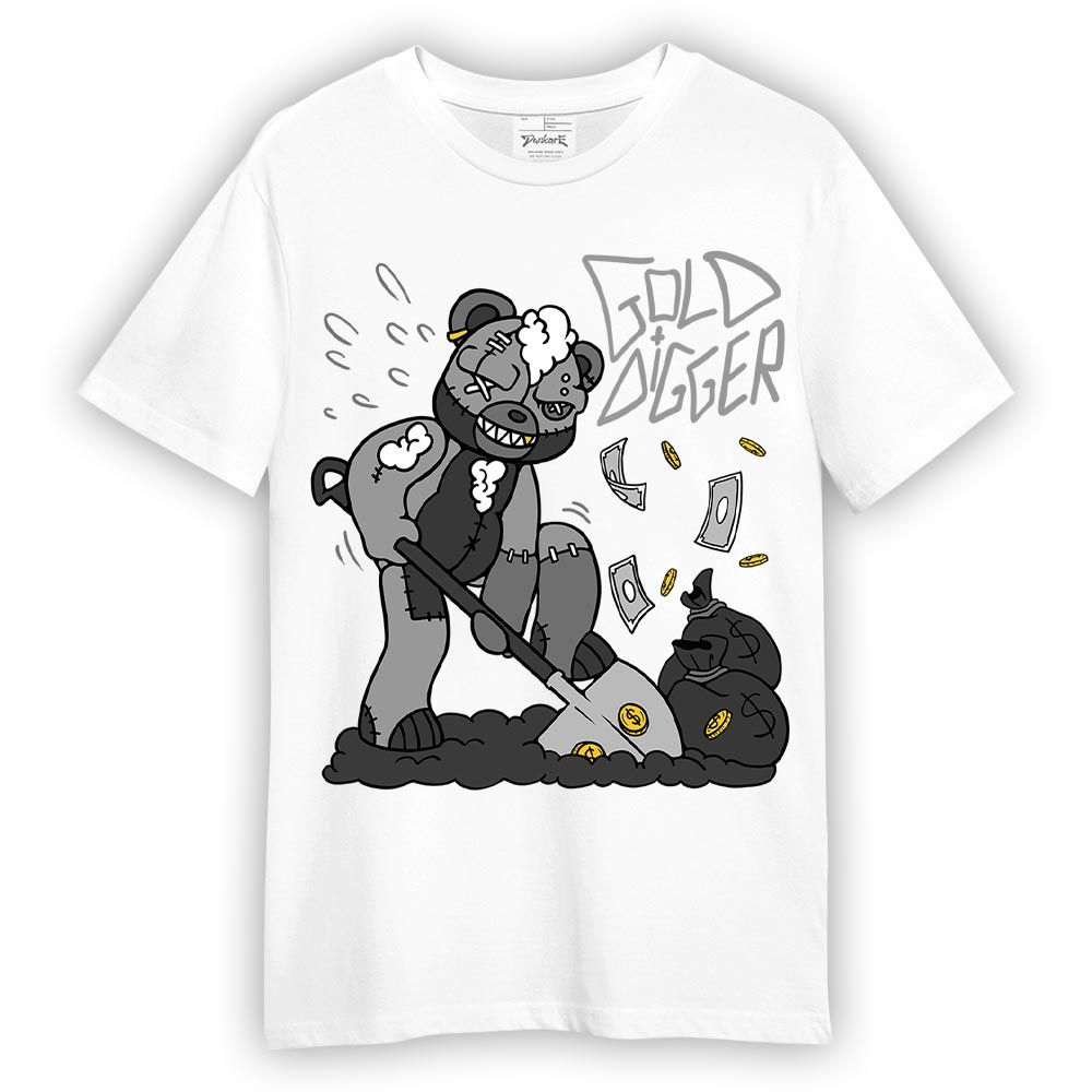 Shirt To Match Black Wolf Grey 12s - Goal Digger Hugz Shirt Unisex