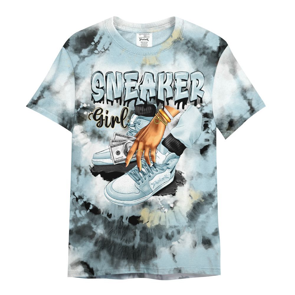 Shirt To Match Low Year Of The Snake 11s - SNEAKER Girl Money Drip Tie Dye All Over Print
