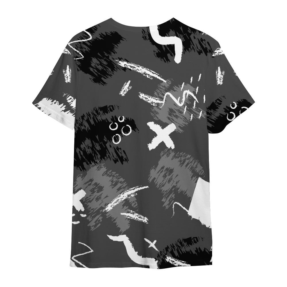 Shirt To Match Fear 4s - Hustle Grind Pray Graphic Street Style All Over Print