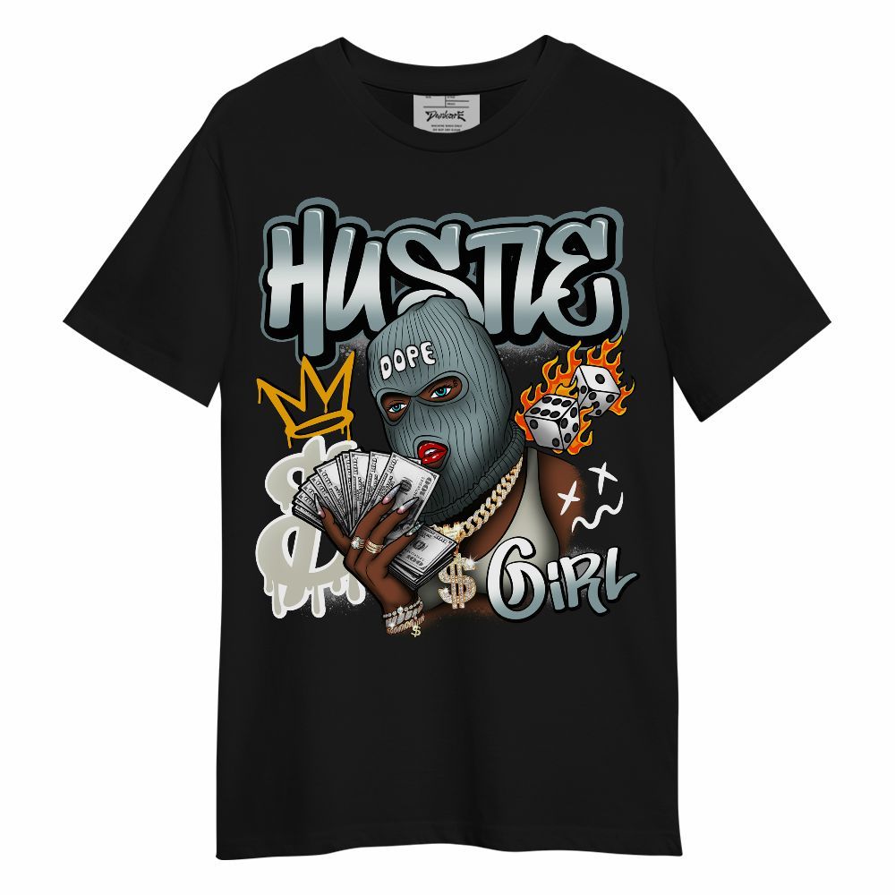 Shirt To Match AMM Low 17s - Money Hustles Girl Streetwear Unisex Shirt