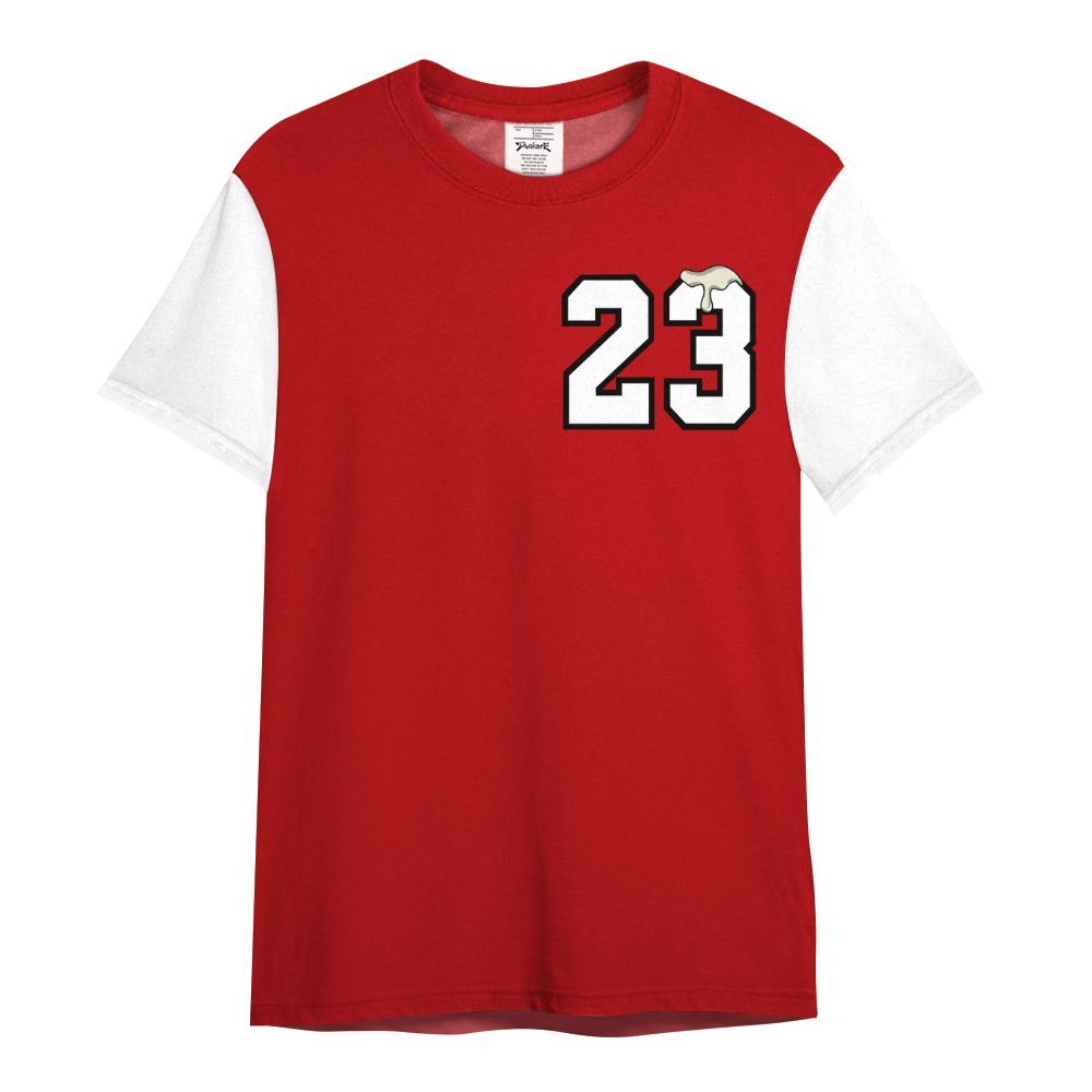 Shirt To Match Cement Grey 3s Varsity Jacket, Custom Name Number 23 Drip All Over Print