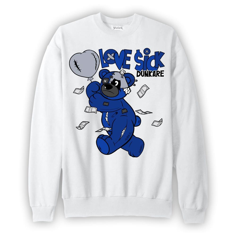 Sweatshirt To match Air Foamposite One Royal Sweatshirt - Loves Sick Graphic