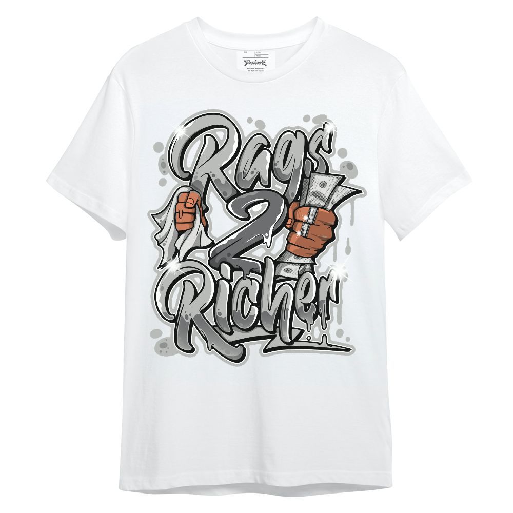 Shirt To Match Retro Wet Cement 4s - Rag 2 Rich Graphic Unisex Shirt