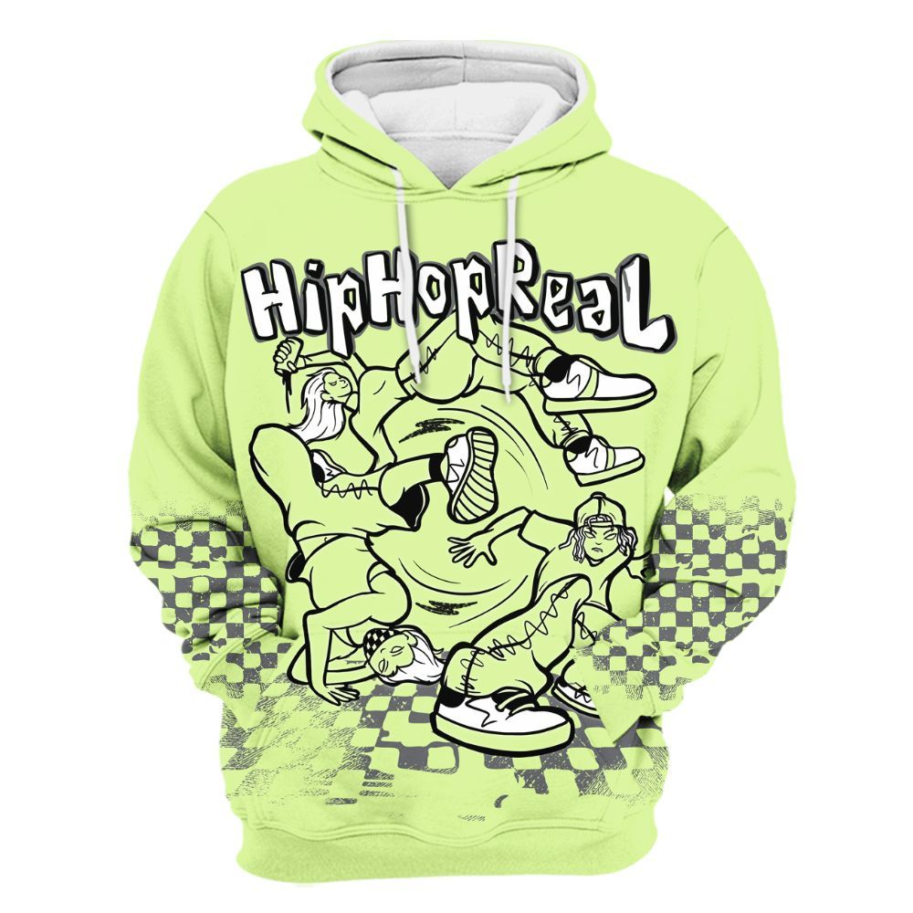 Hoodie To Match Smoke Grey Volt TR 1s - Feel Life Street Style All Over Print