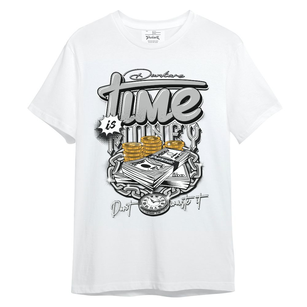 Shirt To Match Low 85 Metallic Black 1s - Time Is Money Graphic