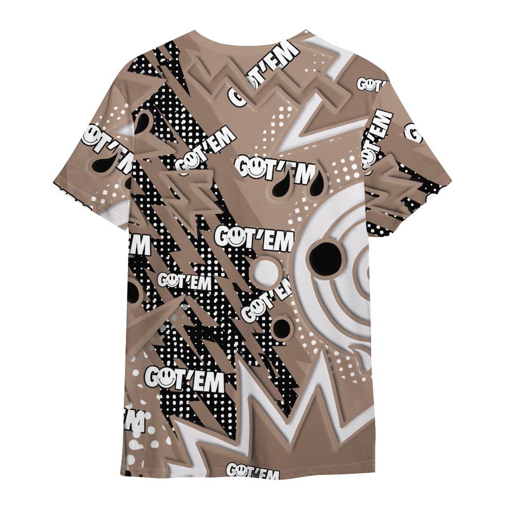 Shirt To Match T-Shirt Retro Vintage 90s, OG Latte 1s T-- To Match Sneaker OG Latte 1s 2504 NCT