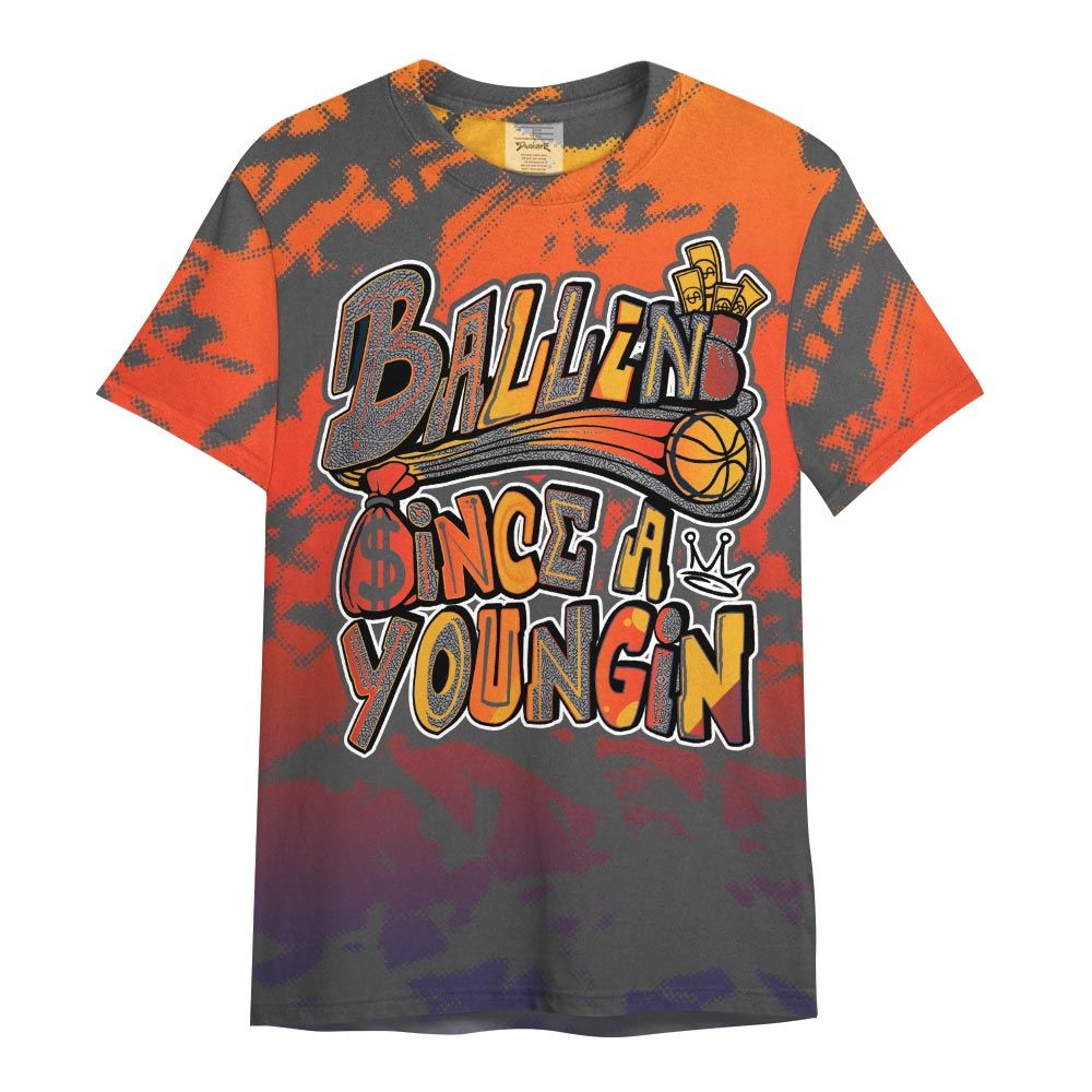 Shirt To Match Rio 3s - Ballin' Since A Youngin Abstract Shirt Unisex