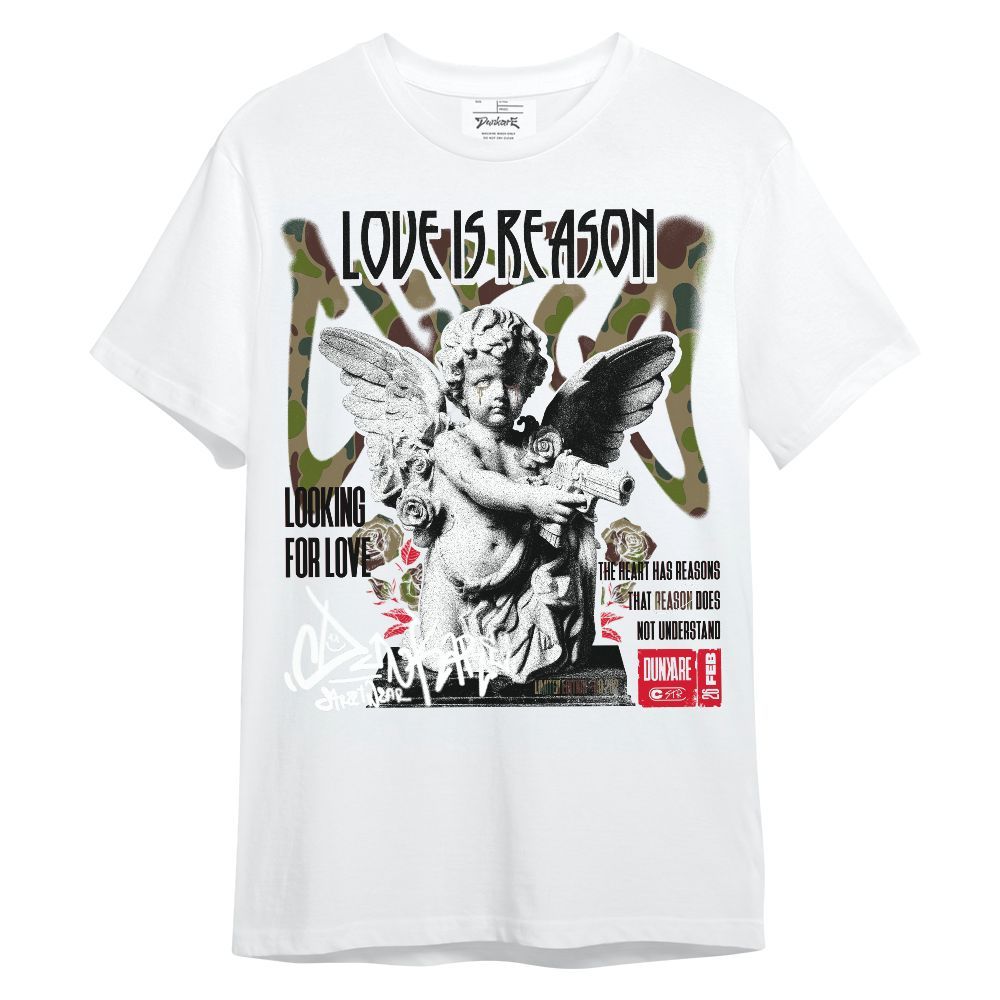 Shirt To Match Air Max 90 Duck Camo Red - Love Is Reason Unisex Shirt